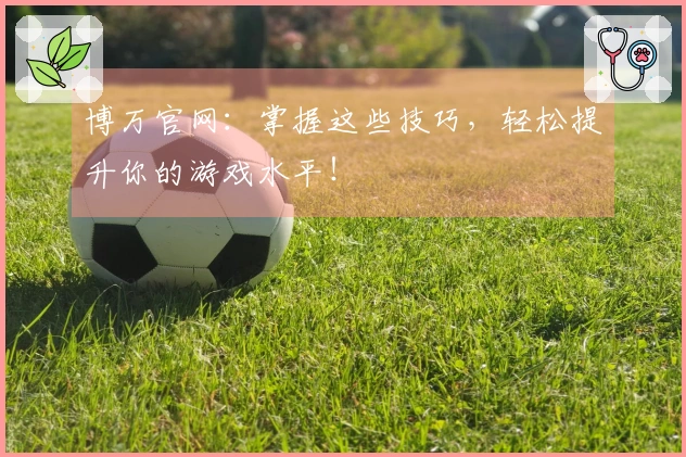 博万官网：掌握这些技巧，轻松提升你的游戏水平！